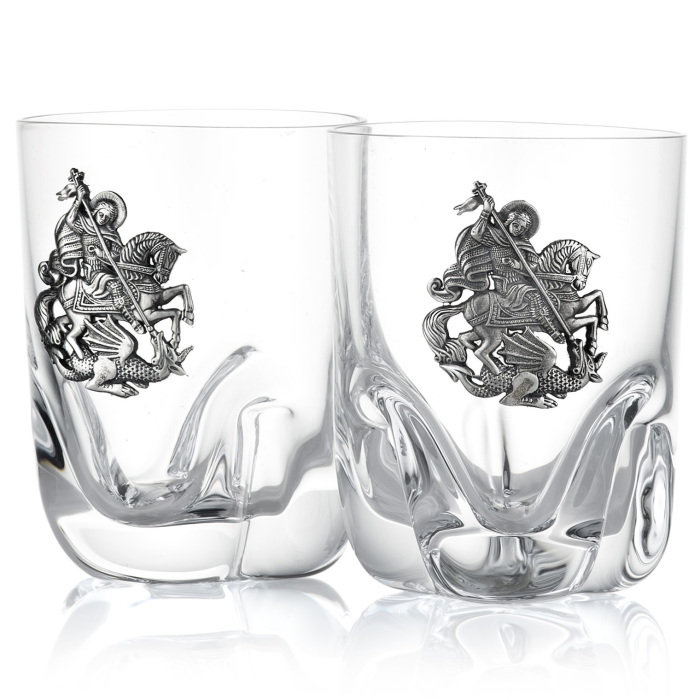 Набор для водки "Георгий Победоносец" на 6 персон